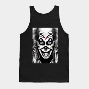 LAUGHING HYENA CLOWN Tank Top